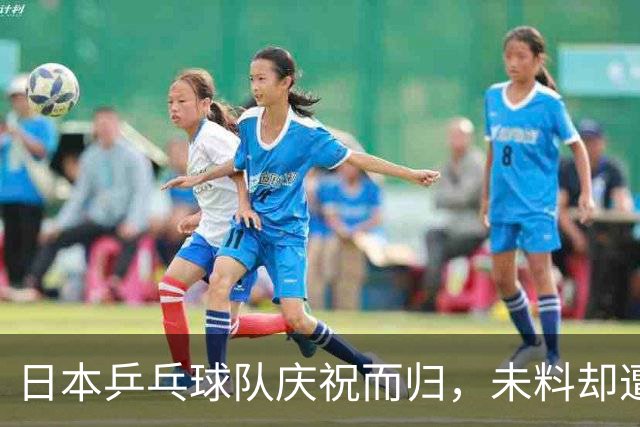日本乒乓球队庆祝而归，未料却遭国乒21岁小将重创